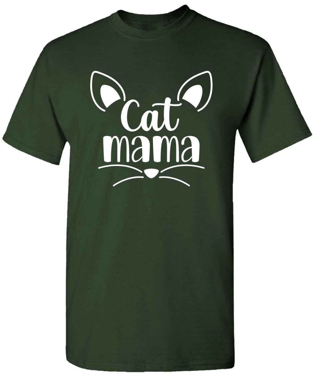 Plus Size Cat Mom Tees Plus Size Cat Shirts Black Cat Tees Casual Cat