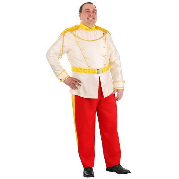 Plus Size Cinderella Prince Charming Costume
