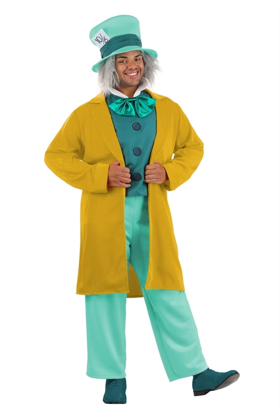Plus Size Classic Disney Mad Hatter Costume for Men