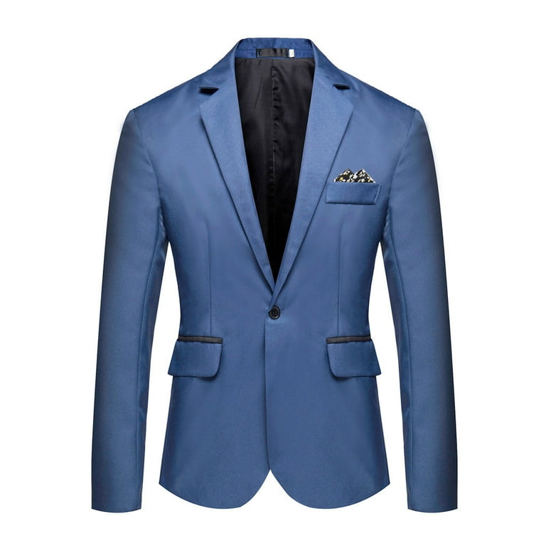 Blazer Smart Casual Over 50 Plus Size Clearance Mens Suit Jacket