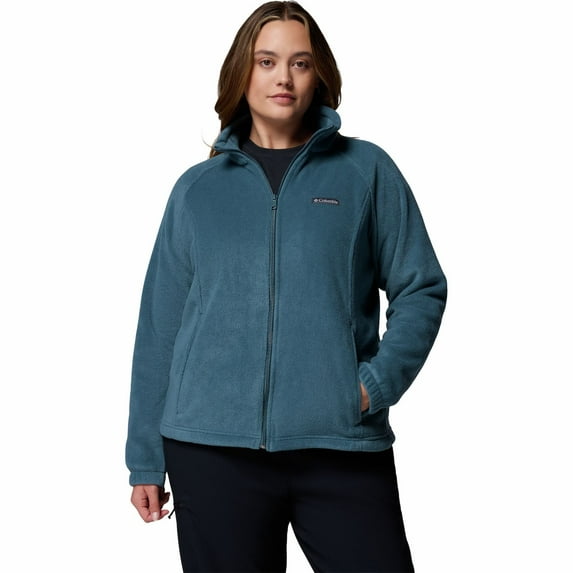 Plus Size Columbia Benton Springs Full-Zip Fleece Jacket Color: Everblue Size: 1X