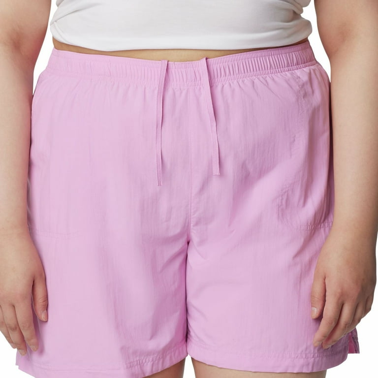 Plus Size Columbia Sandy River UPF 30 Active Shorts Color Cosmos Size 2X