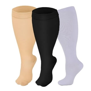 Zippered Compression Socks Medical Grade – Firm, Easy-On, Knee High, Open  Toe, Best Stockings for Men and Women - Varicose Veins, Post Surgery,  Edema, Improve Circulation,Small 
