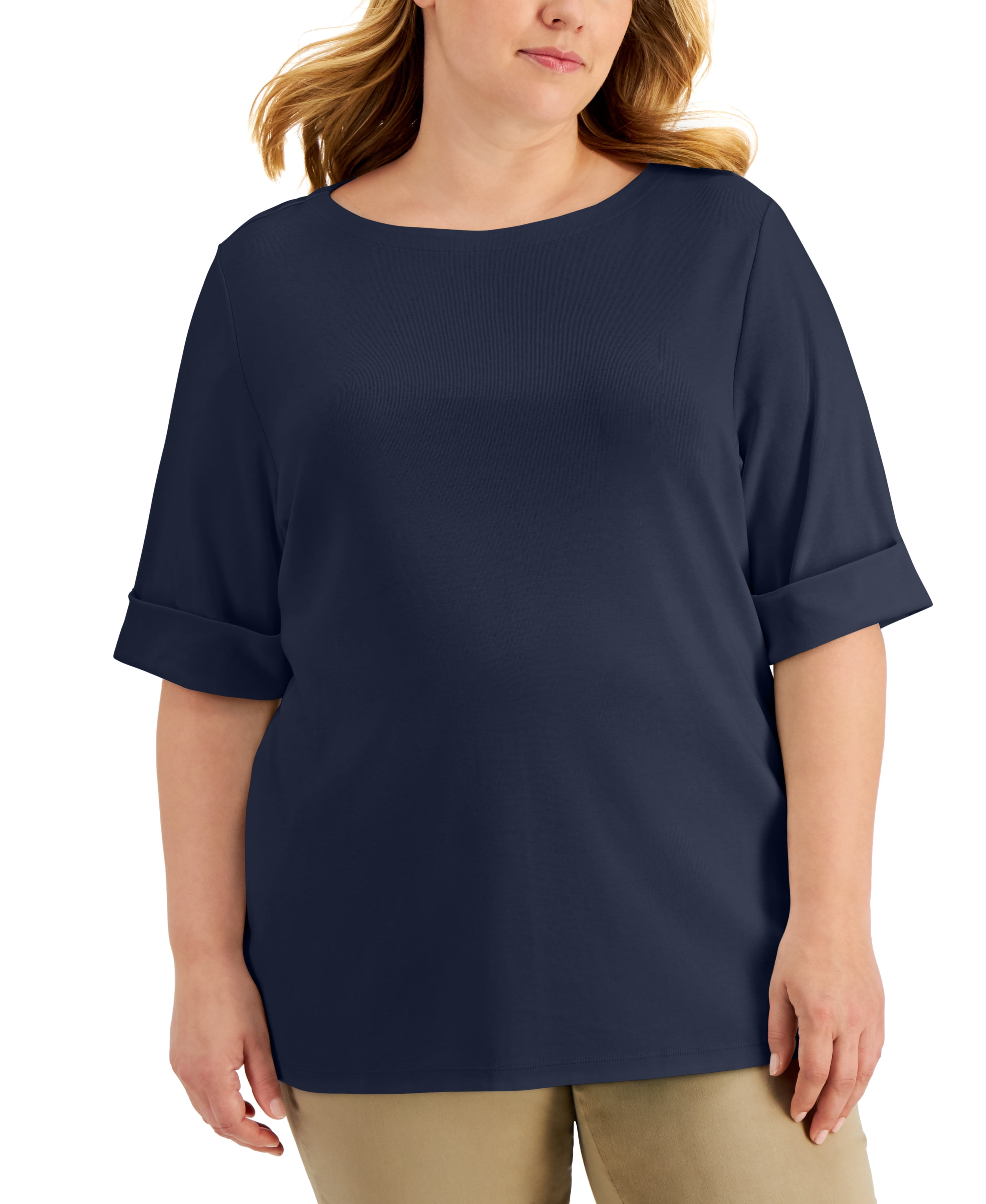macys plus size karen scott tops