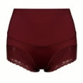 thumbnail image 1 of Plus Size Cotton Full Coverage Underwear for Women Tummy Control High Waist Ladies Panties Soft Comfort Briefs 2XL, 1 of 5