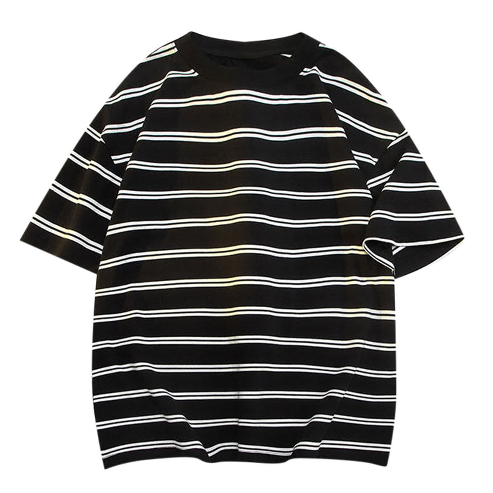 Men's Plus Size Contrast Short Sleeve T-Shirt main image 1