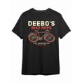 thumbnail image 1 of Plus Size - Deebo Bicycle Rental, 90s 'Friday' Movie T-Shirt 11265 Funny Men's Short Sleeve Pattern T-Shirt Series Black TP, Local Shipping, 1 of 10