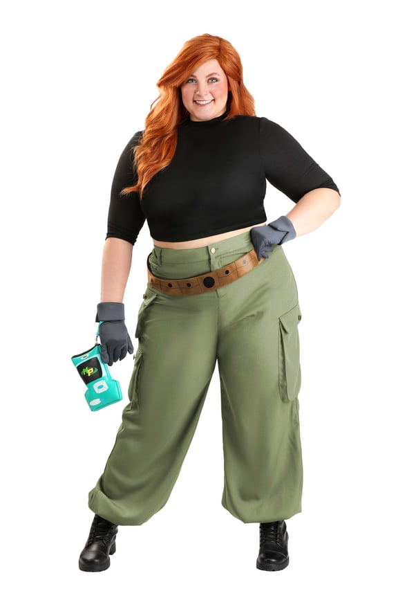 Plus Size Deluxe Disney Kim Possible Costume for Women