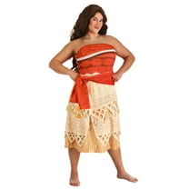 Plus Size Deluxe Disney Moana Costume for Women