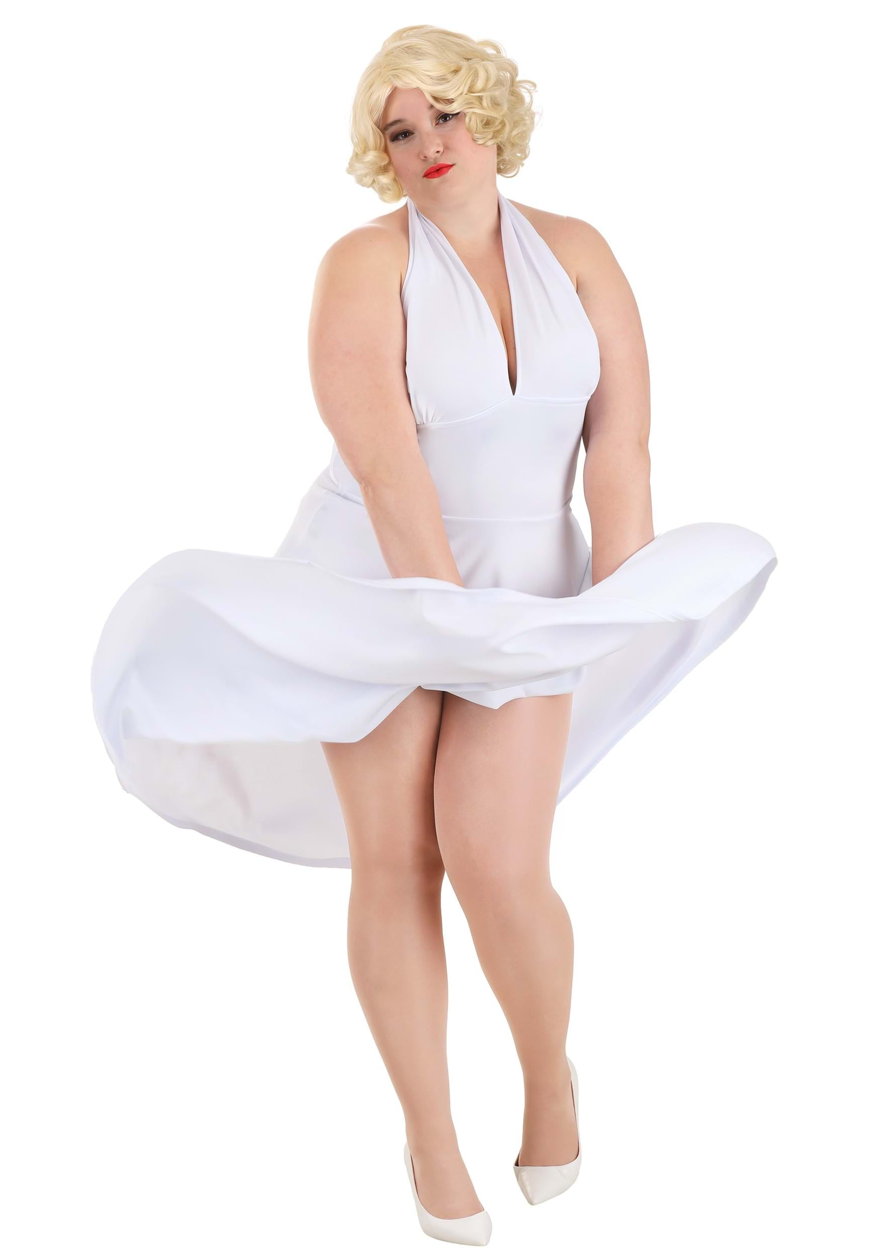 Plus Size Deluxe Marilyn Halter Dress Costume for Women - Walmart Business  Supplies