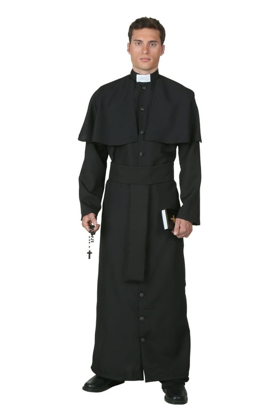 Plus Size Deluxe Priest Costume