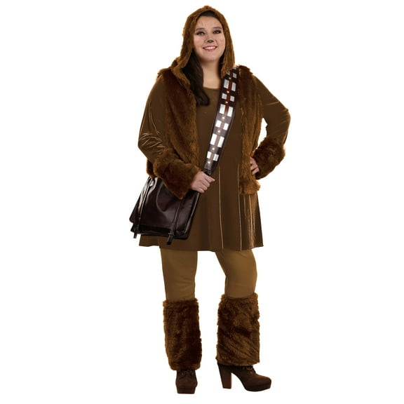 Plus Size Deluxe Star Wars Chewbacca Costume Dress for Women