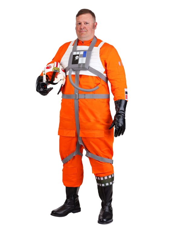 Plus Size Deluxe Star Wars X-Wing Pilot Costume for Men