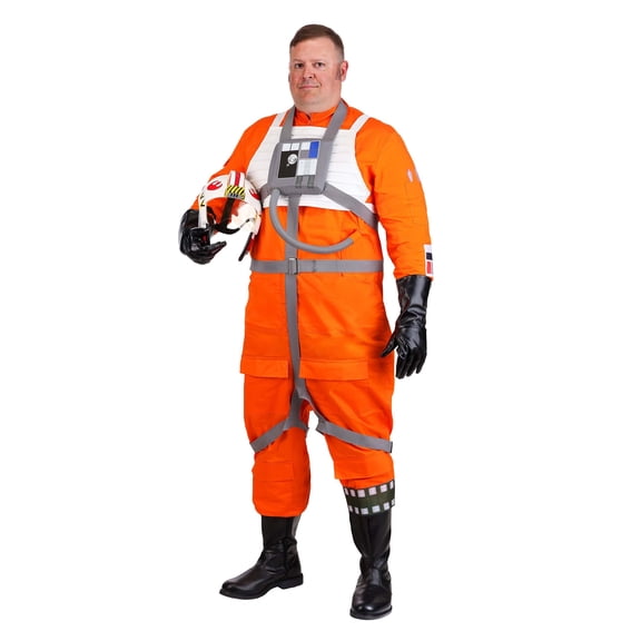 Plus Size Deluxe Star Wars X-Wing Pilot Costume for Men