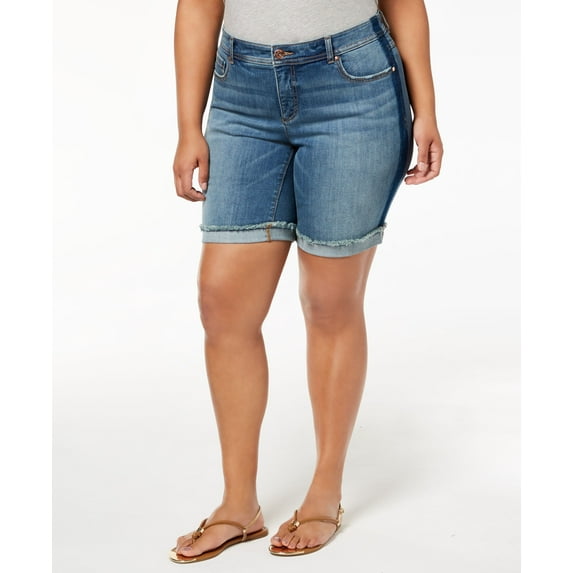 Plus Size Denim Shorts Denim 24W