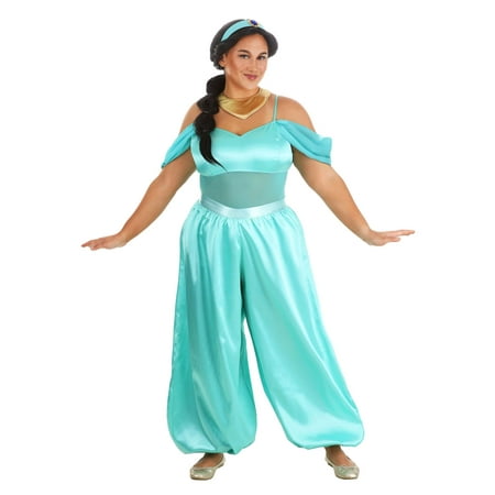 Plus Size Disney Aladdin Jasmine Women's Costume