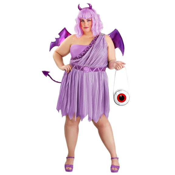 Plus Size Disney Hercules Pain Costume Dress for Women
