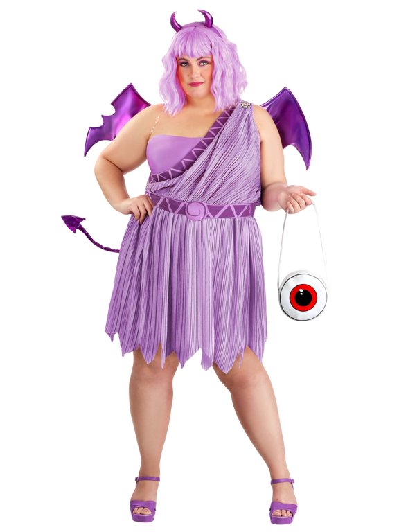 Plus Size Disney Hercules Pain Costume Dress for Women