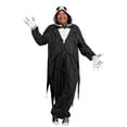 thumbnail image 1 of Plus Size Disney Jack Skellington Onesie Costume for Adults, 1 of 9