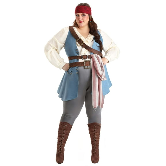 Plus Size Disney Jack Sparrow Costumes for Women