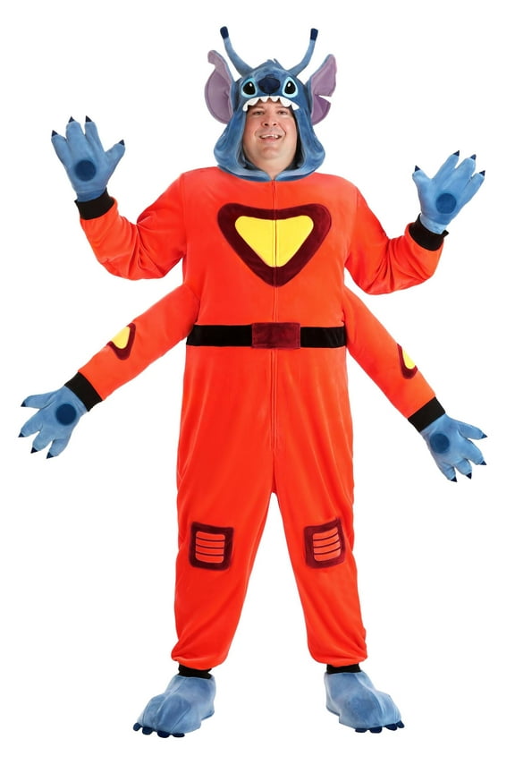 Plus Size Disney Lilo & Stitch Alien Stitch Adult Costume