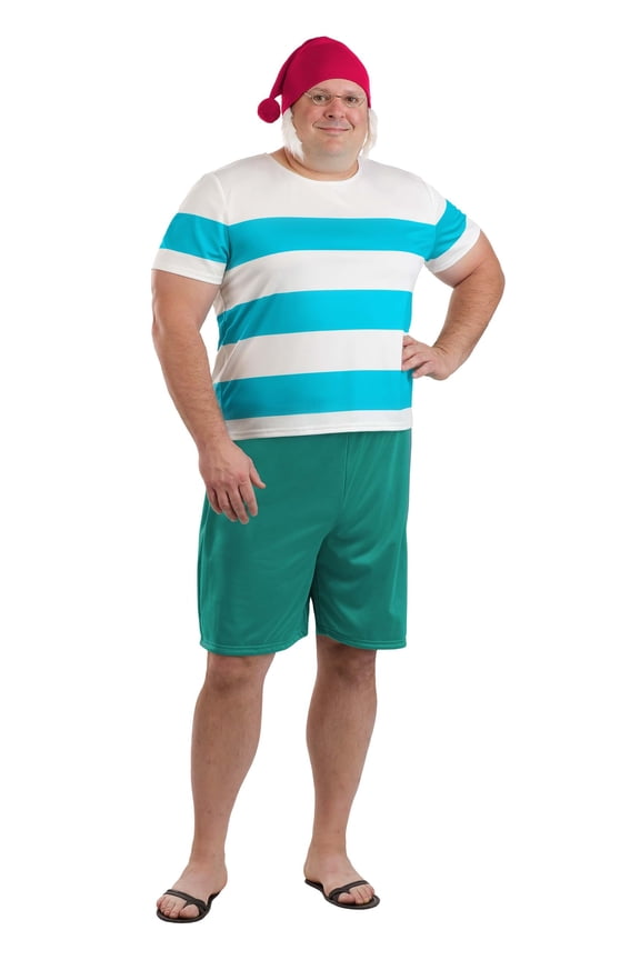 Plus Size Disney Mr. Smee Costume for Men