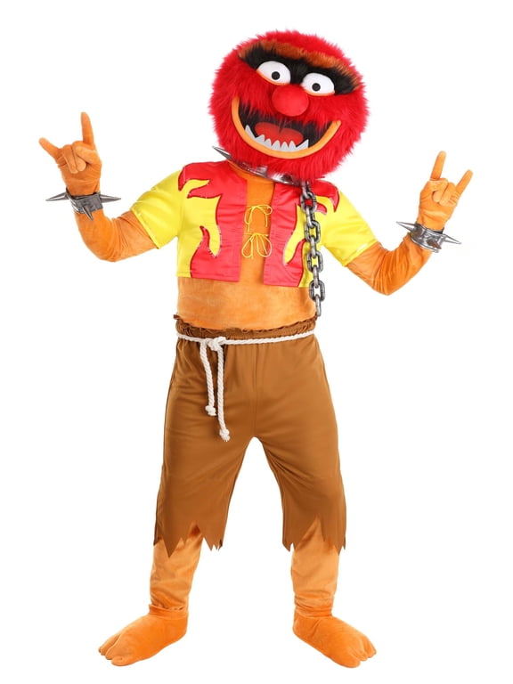 Plus Size Disney Muppets Animal Costume for Men