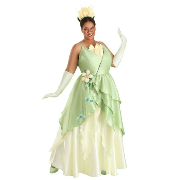 Plus Size Disney Princess and the Frog Tiana Costume