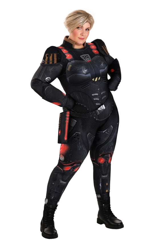 Plus Size Disney Wreck It Ralph Sergeant Calhoun Costume