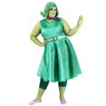 thumbnail image 1 of Plus Size Disney and Pixar Disgust Costume for Women, 1 of 9