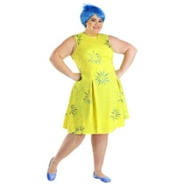 Plus Size Disney and Pixar Inside Out Joy Costume for Women