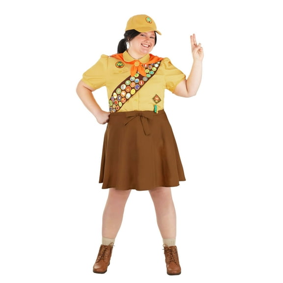 Plus Size Disney and Pixar Wilderness Explorer UP Costume
