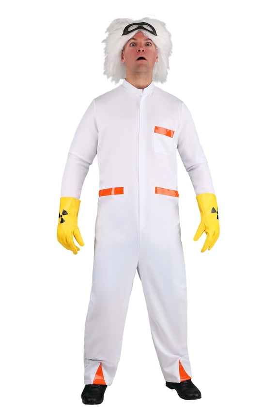 Plus Size Doc Brown BTTF 1 Costume