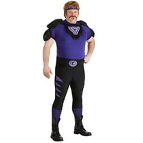 Plus Size Dodgeball Purple Cobra Costume for Men
