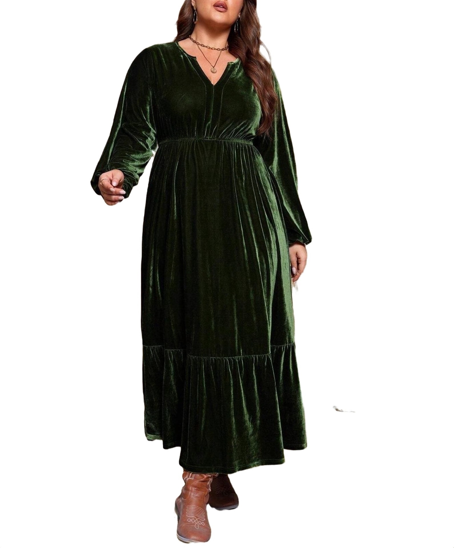 flowy maternity dress Marigold Gown Sizze:XXL black and purple Young And Beautiful, Beautiful