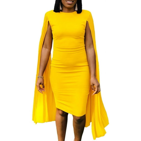 Plus Size Dresses Wedding Guest,Mother of The Bride Cocktail Cape Dresses