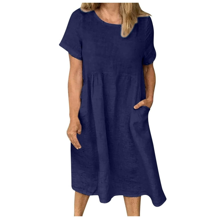 Walmart dress shop with pockets