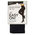thumbnail image 1 of Plus Size Easy On Ribbed Cooling Control Top Tights, 1 of 1