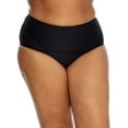 thumbnail image 1 of Plus Size Eco Onyx Basic Bikini Bottom Swimsuit, 1 of 4