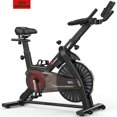 thumbnail image 1 of Plus-Size Exercise Bike Indoor, Big Seat Cushion & Frame Size XX-Large(Rider Height 5'2"-6'6"), 1 of 8