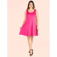 thumbnail image 1 of Plus Size Fit N Flare Tank Mini Dress, 1 of 9