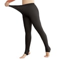 thumbnail image 1 of Plus Size Fleece Lined Tights Women Winter Thermal Pantyhose Leggings Warm Fake Translucent Sheer Stretch Stocking, 1 of 8