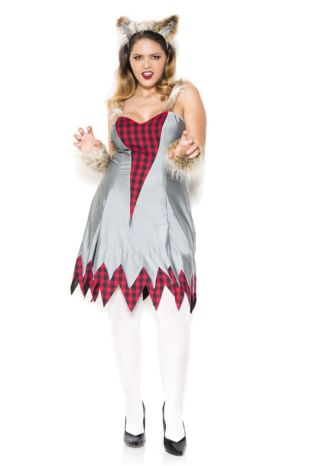 Plus Size Frisky Werewolf Costume 70996Q-3X/4X