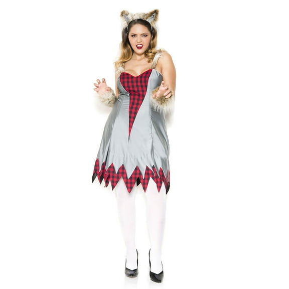 Plus Size Frisky Werewolf Costume 70996Q-3X/4X