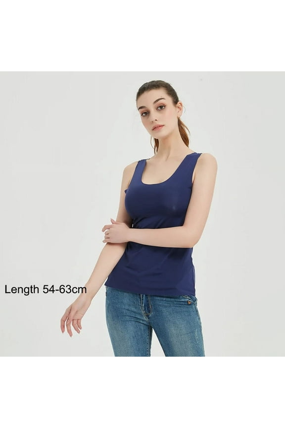 Plus Size Full Slips Dresses For Women Summer Thin Seamless Ice Silk Petticoat Underskirt Sleeveless Underwear Dress Slips