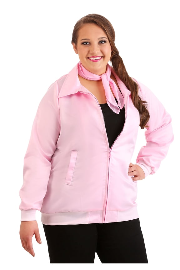 Plus Size Grease Pink Ladies Costume Jacket