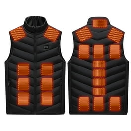 Plus Size Heated Jackets for Men Plus Size Heated Vest For Men And Women Dual Control 11 Heating Vest Heated Jacket Winter Heating Vest Walmart