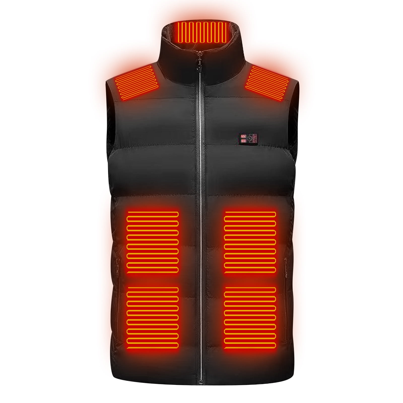 Plus Size Heated Vests for Women Men USB Electric Heating Jacket 2023