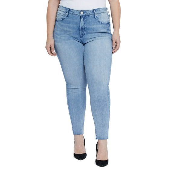 Plus Size High Rise Tummyless Jeans Pride 14W
