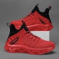 thumbnail image 1 of Plus Size High-Top Woven Sneakers, 1 of 9
